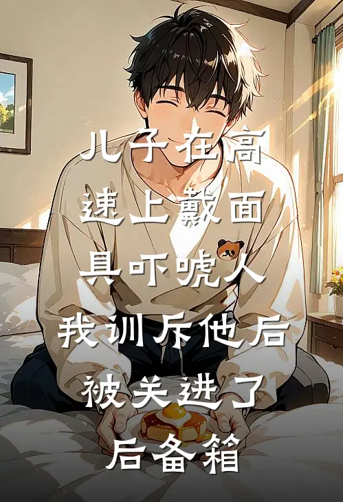 儿子在高速上戴面具吓唬人，我训斥他后，被关进了后备箱