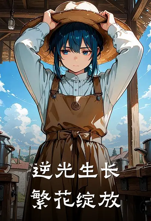 逆光生长繁花绽放