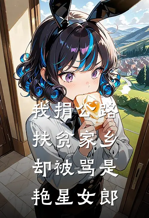 我捐公路扶贫家乡，却被骂是艳星女郎