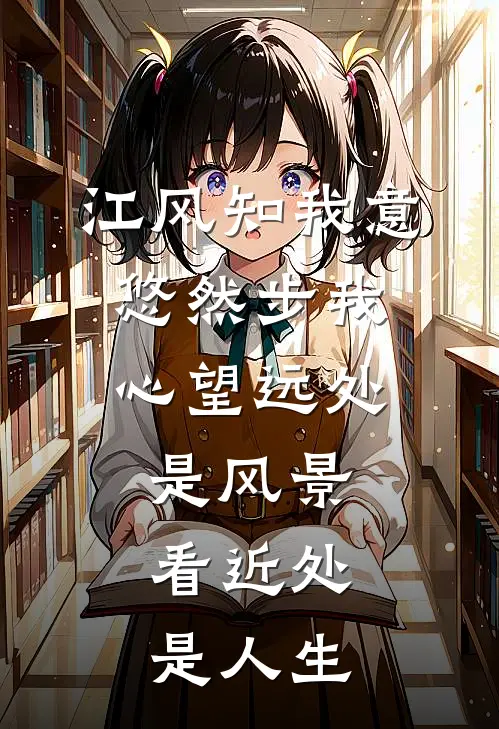 江风知我意,悠然步我心 望远处是风景,看近处是人生