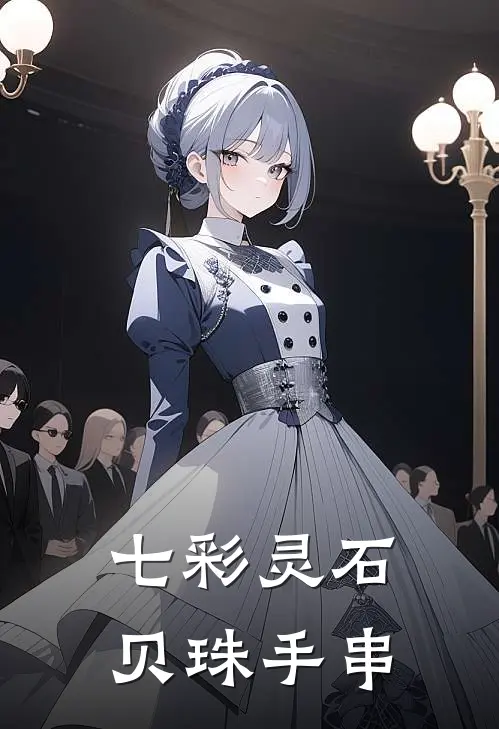 七彩灵石贝珠手串